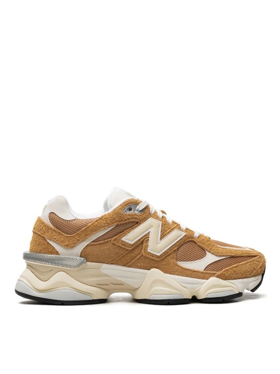 New Balance Shoes - New Balance 9060 Women’s Great Plains Tan & Cream Layered Suede Mesh Sneaker-NEW